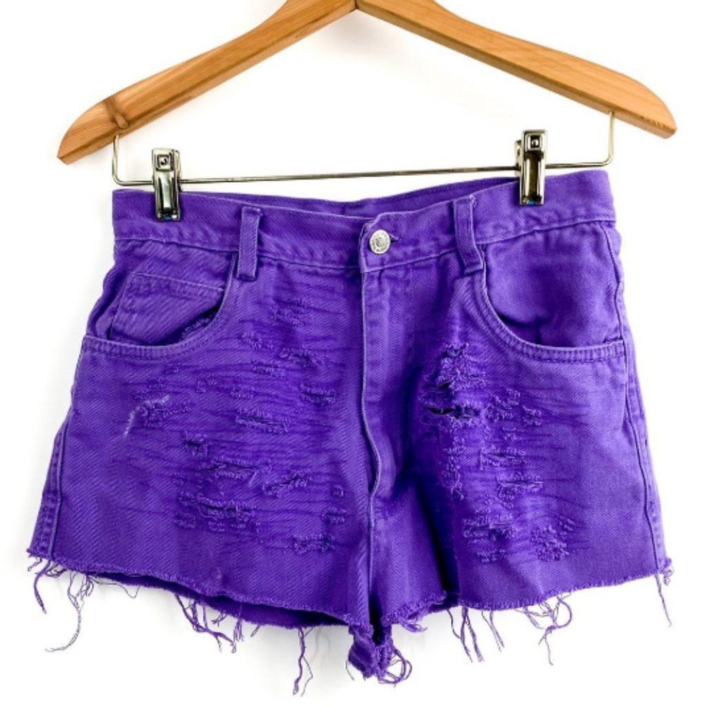 Cut Off Jean Shorts High Waisted Shorts